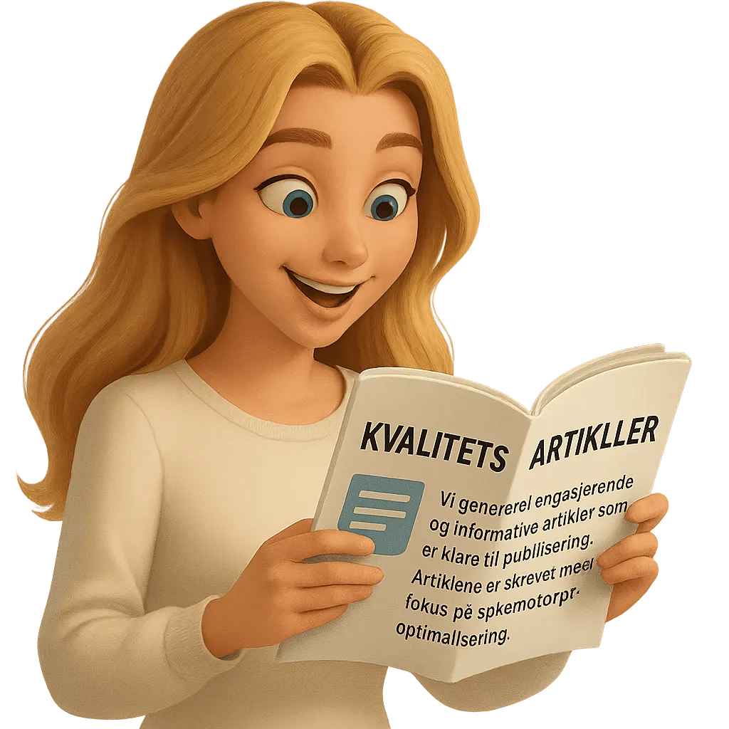 Gjennomgang og publisering av SEO-artikler